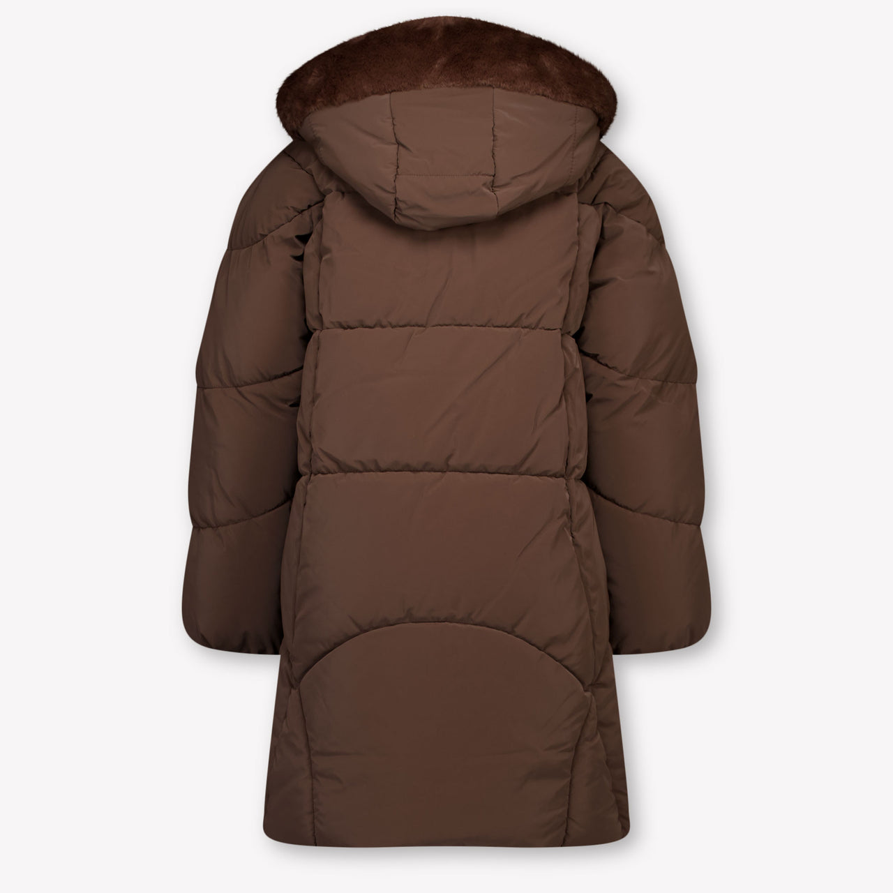 Mayoral Kids Girls Winter coat In Brown