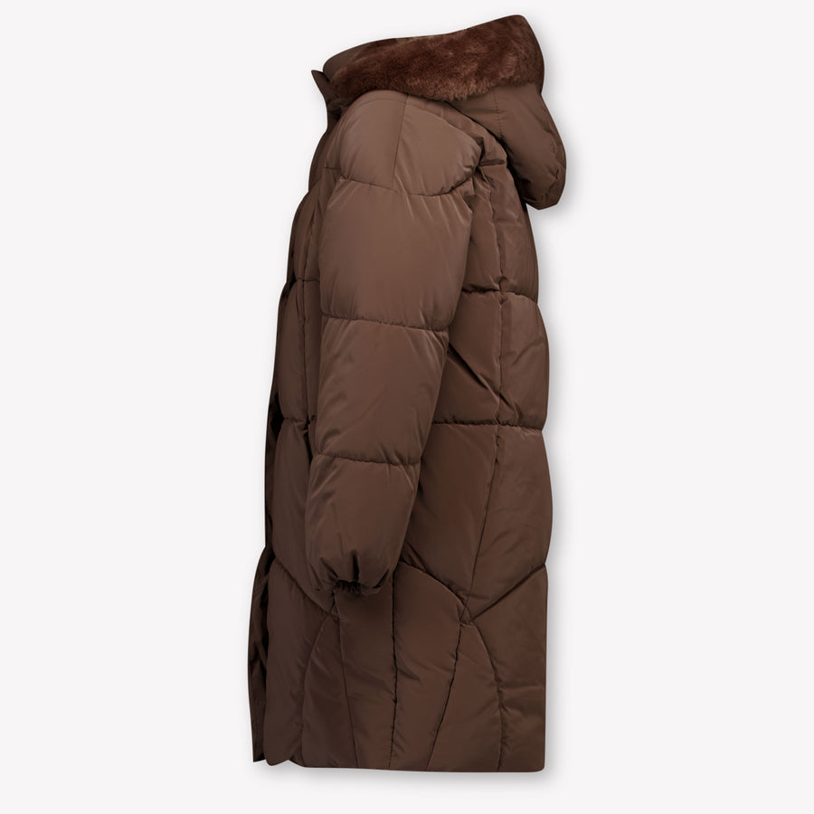 Mayoral Kids Girls Winter coat In Brown