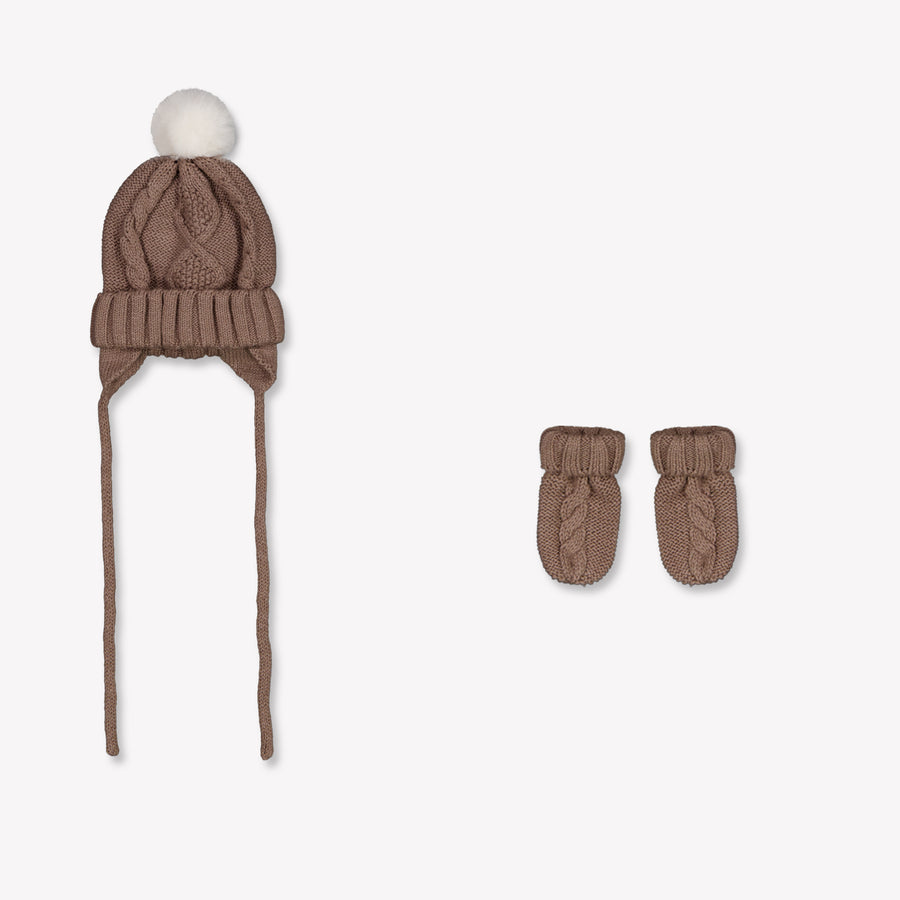 Mayoral Baby Boys Beanie in Brown