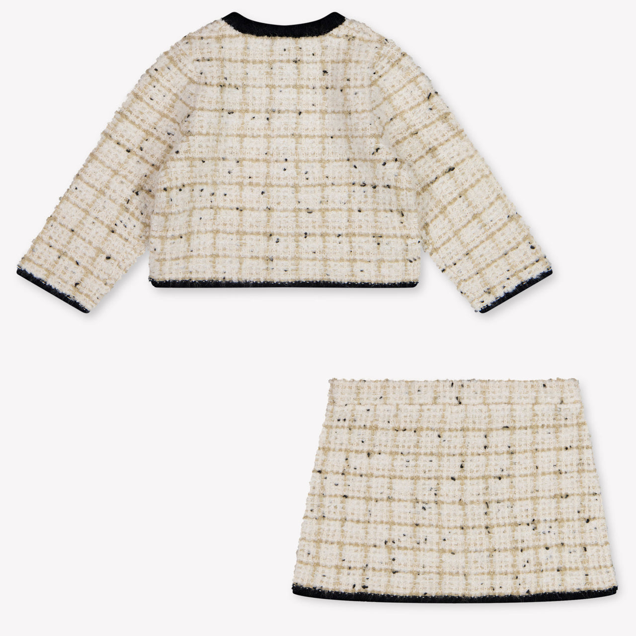 Abel & Lula Baby Girls Set In Beige