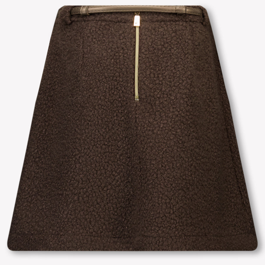 Abel & Lula Kids Girls Skirt In Brown