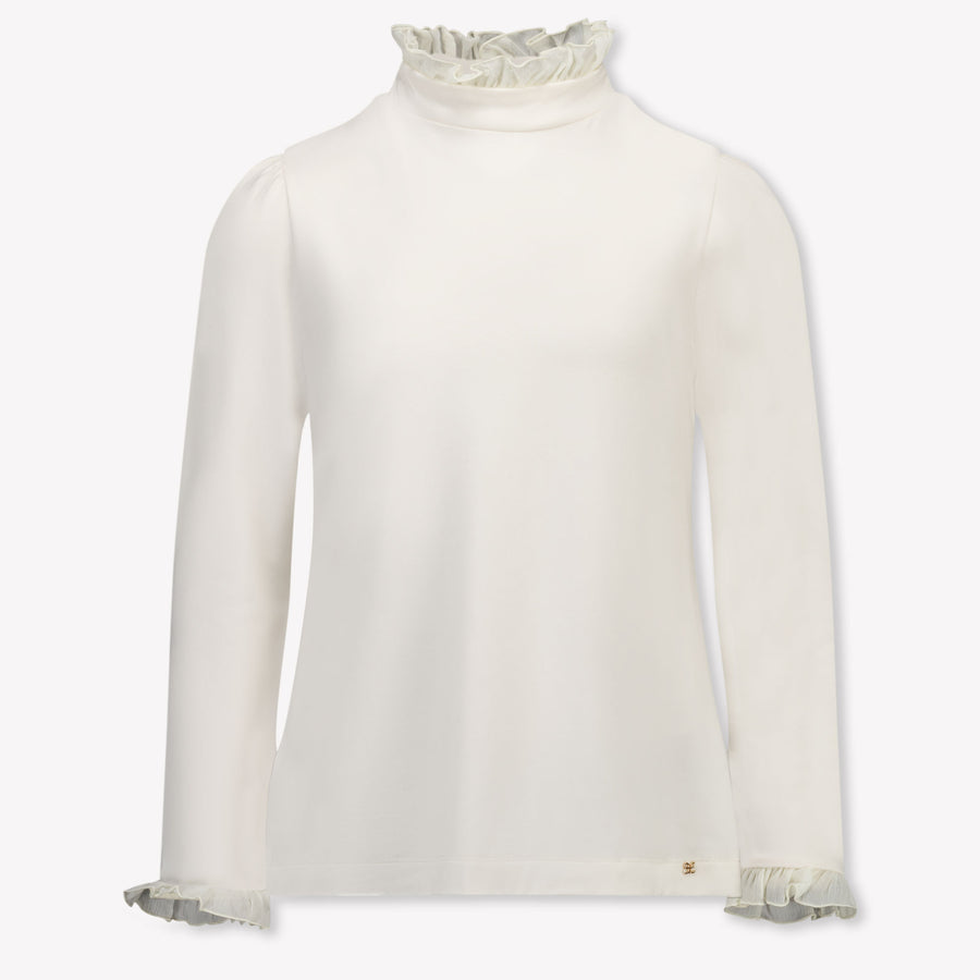 Abel & Lula Girls T-Shirt in Off-White