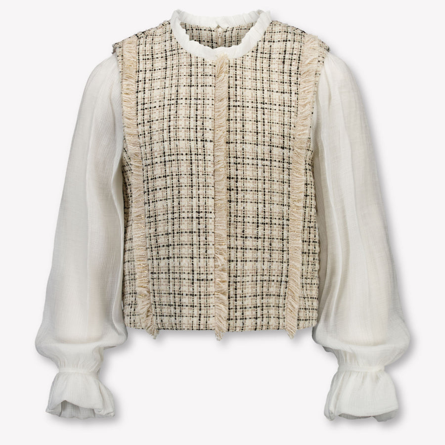 Abel & Lula Kinder Meisjes Setje In Beige