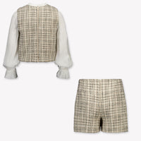 Abel & Lula Kinder Meisjes Setje In Beige
