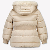 Abel & Lula Kids Girls Jackets In Beige