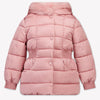 Abel & Lula Kids Girls Jackets In Light Pink