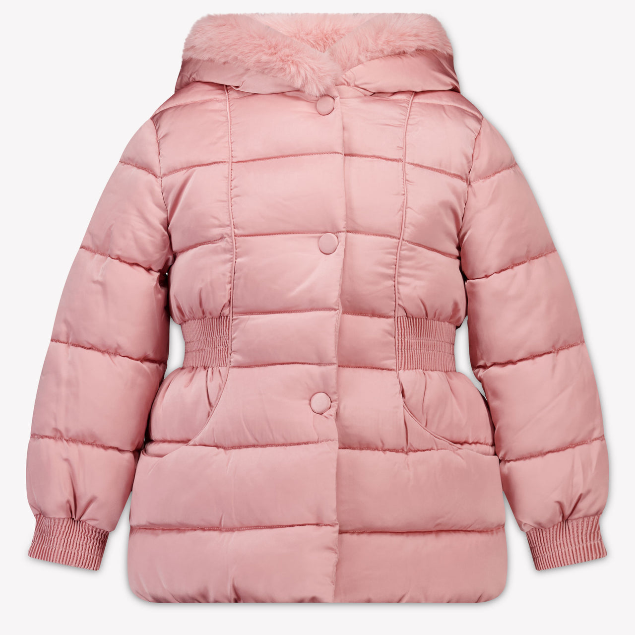 Abel & Lula Kids Girls Jackets In Light Pink