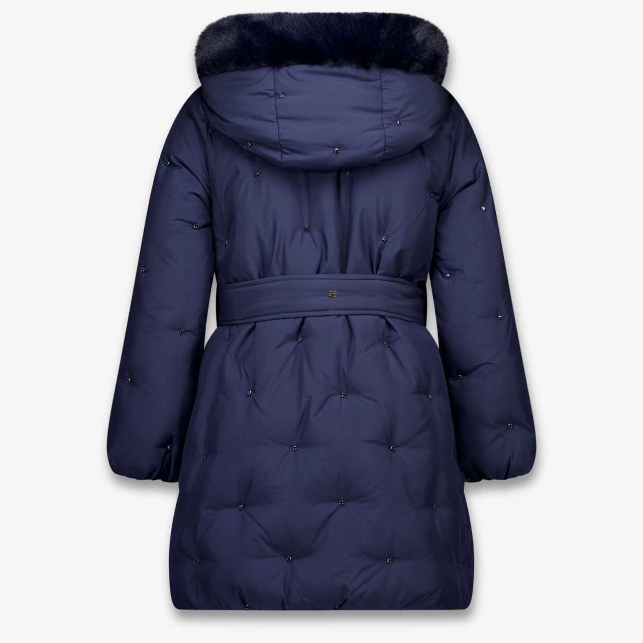 Abel & Lula Girls Winter Jacket in Navy