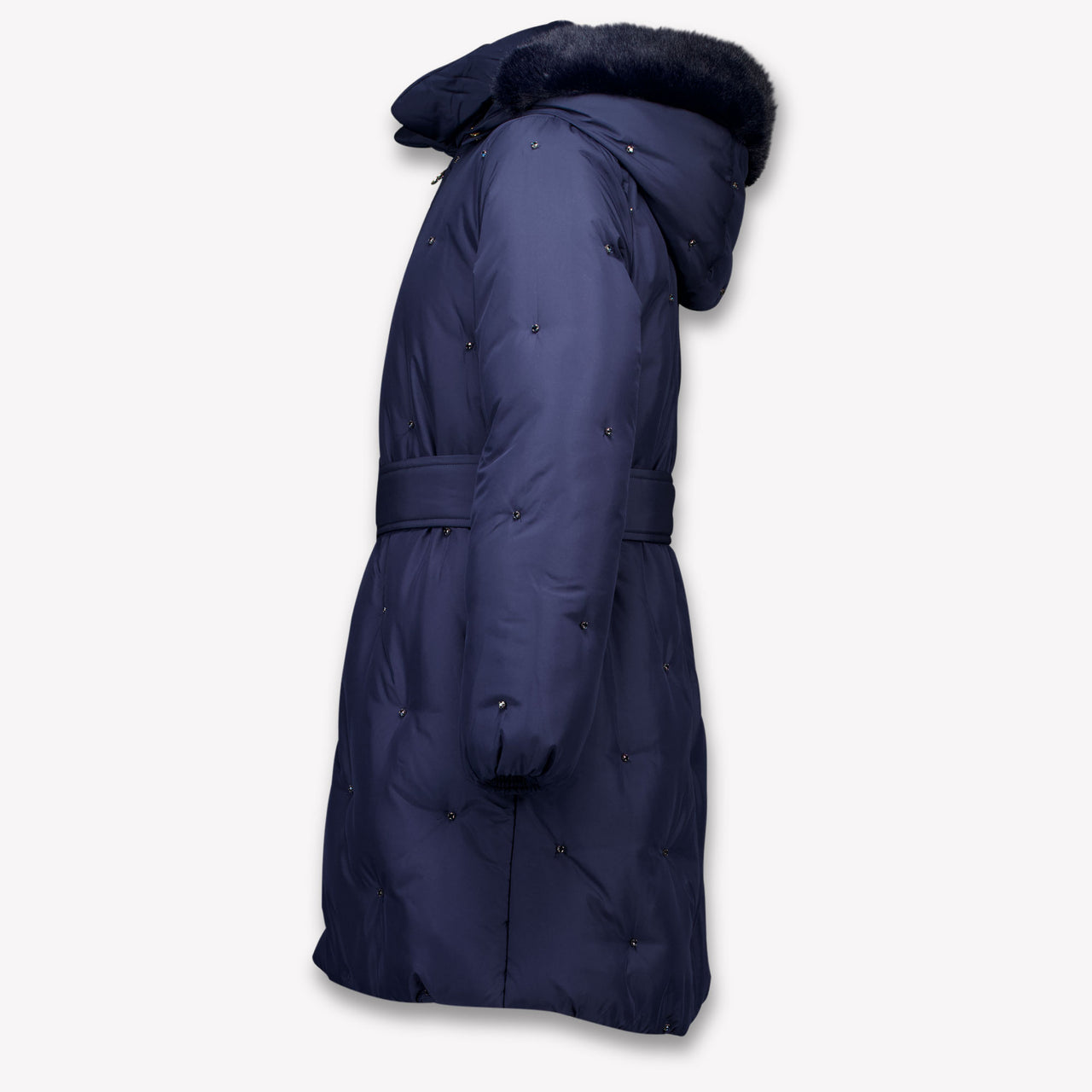Abel & Lula Girls Winter Jacket in Navy