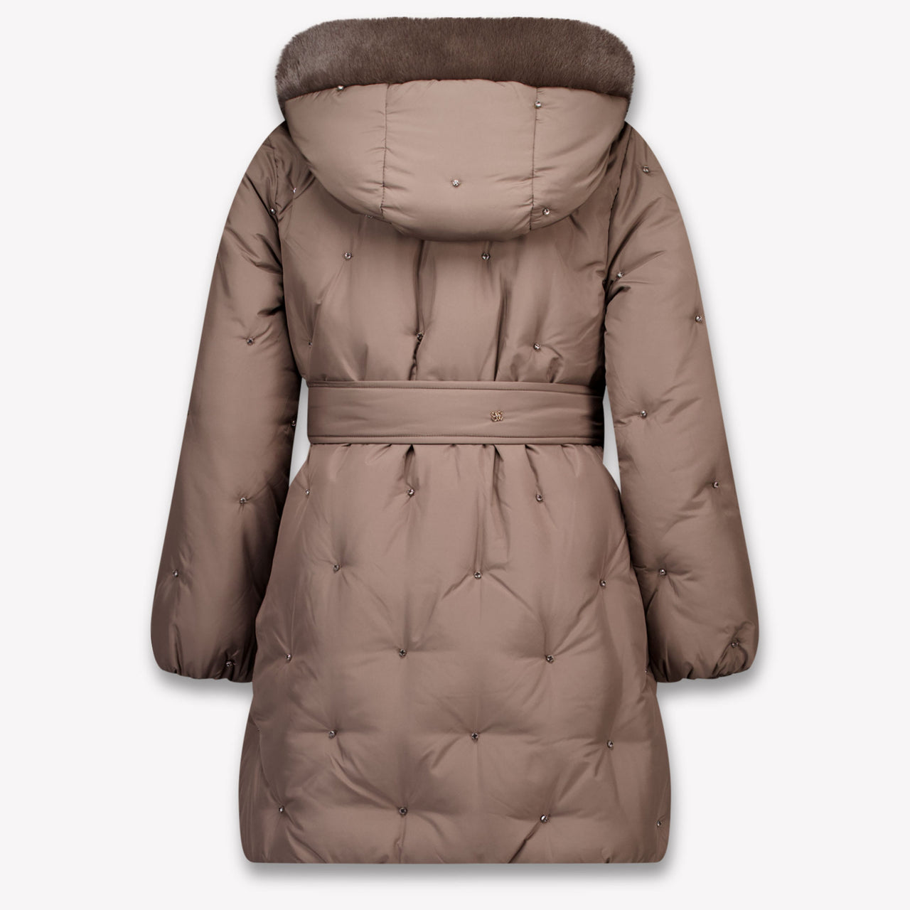 Abel & Lula Girls Winter Jacket in Brown