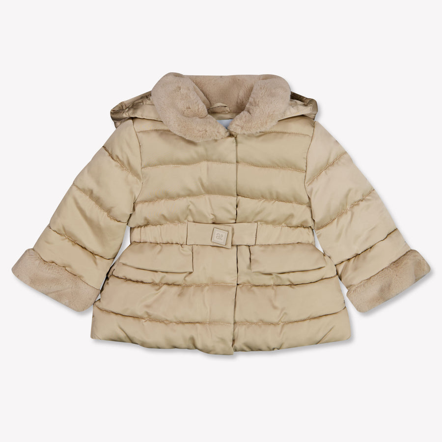 Abel & Lula Baby Girls Jackets In Beige