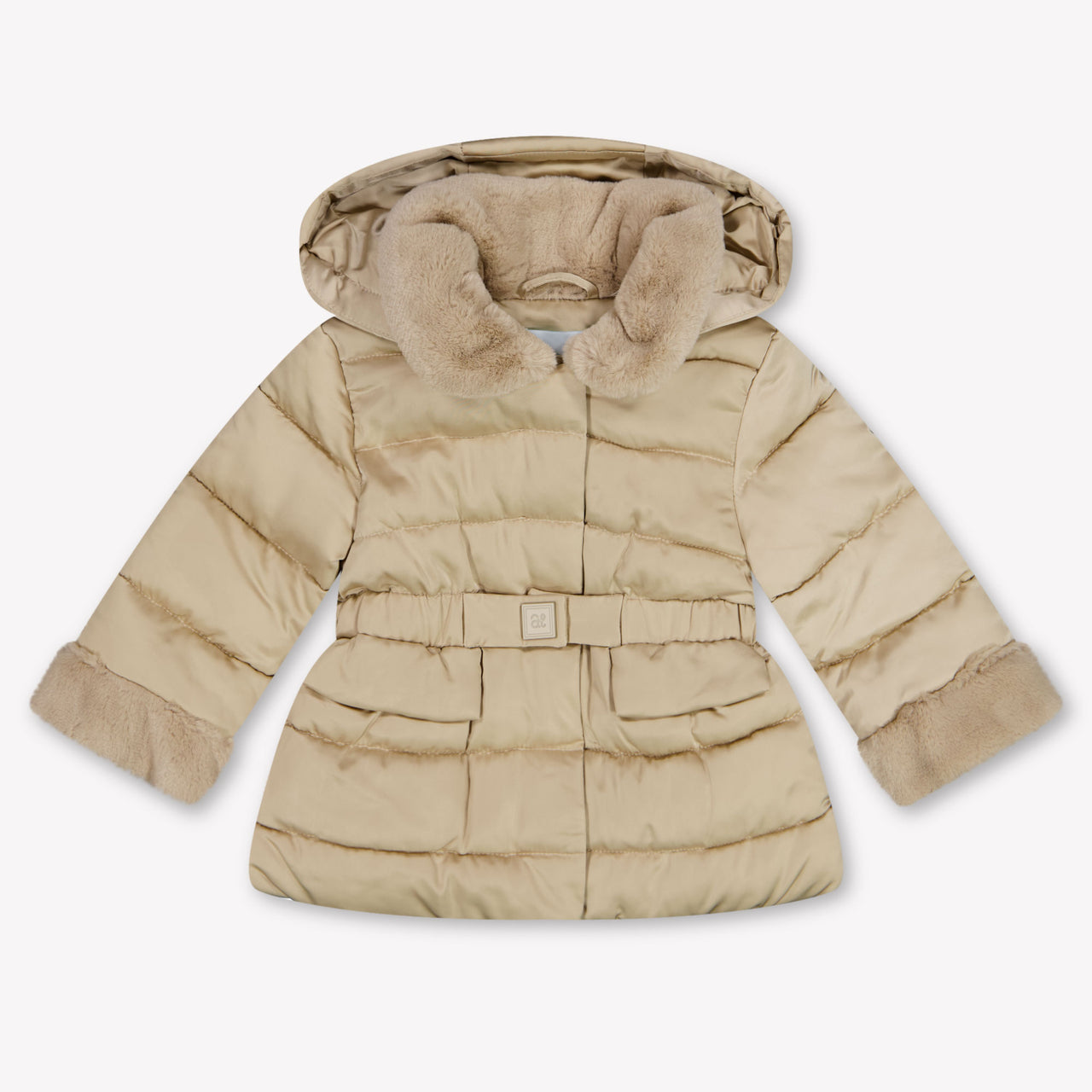 Abel & Lula Baby Girls Jackets In Beige