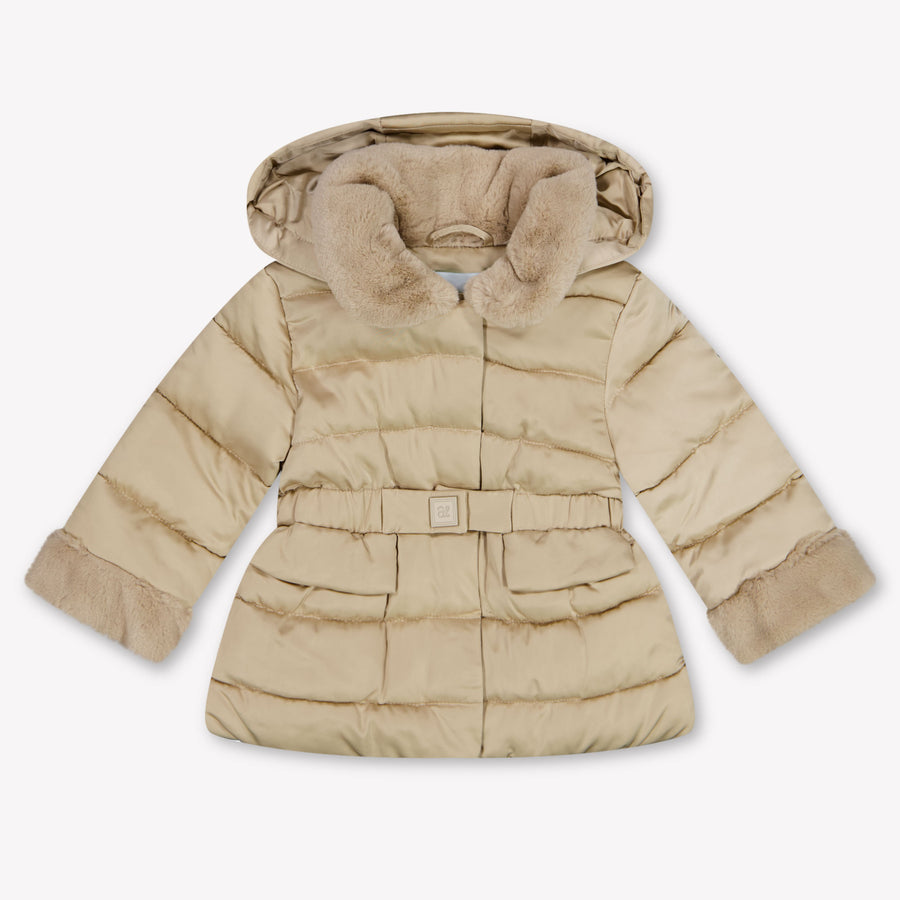 Abel & Lula Baby Girls Jackets In Beige