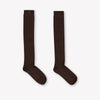 Abel & Lula Kids Girls Socks In Dark Brown