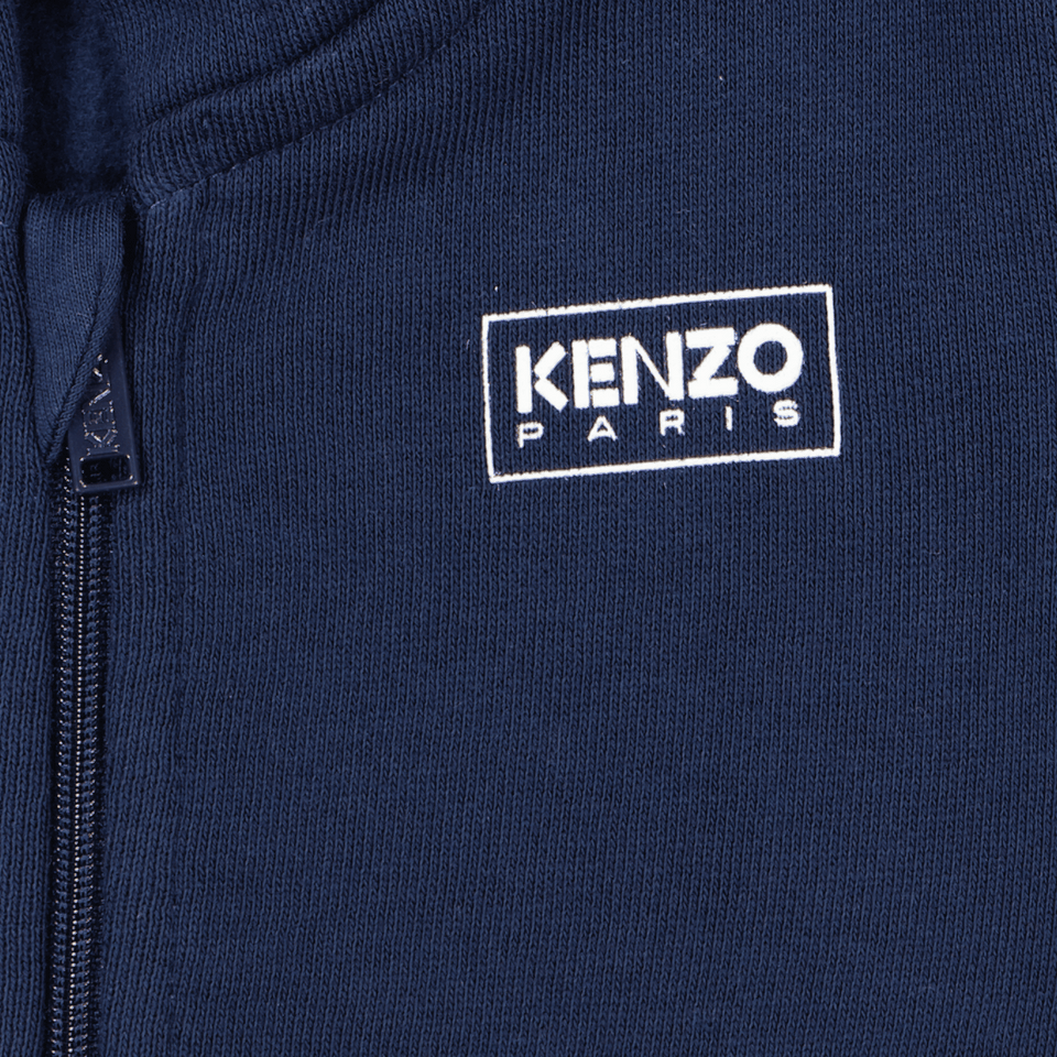 Kenzo kids Baby Boys Vest Navy