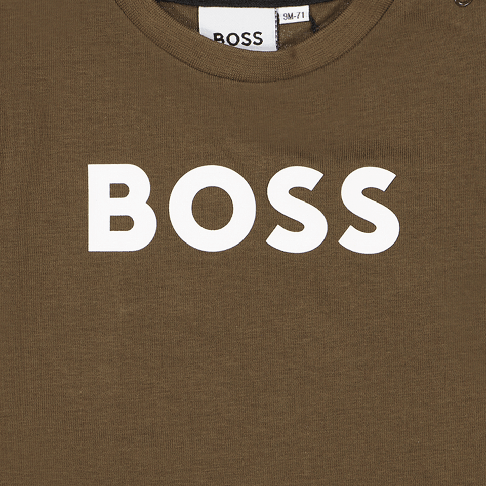 Boss Baby Boys T-Shirt Khaki