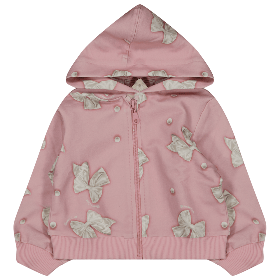 MonnaLisa Baby Girls Vest Light Pink