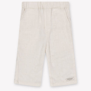 Donsje Amsterdam Dado Baby Girls Pants In OffWhite