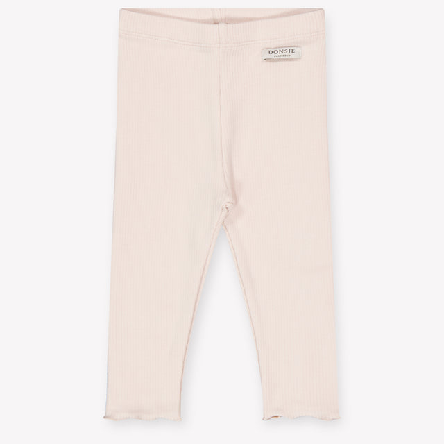 Donsje Amsterdam Joline Baby Girls Leggings In Light Pink