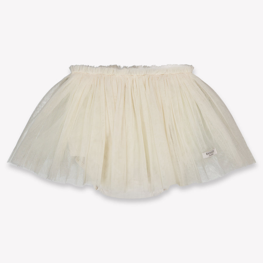 Donsje Amsterdam Rieta Baby Girls Skirt in Off-White