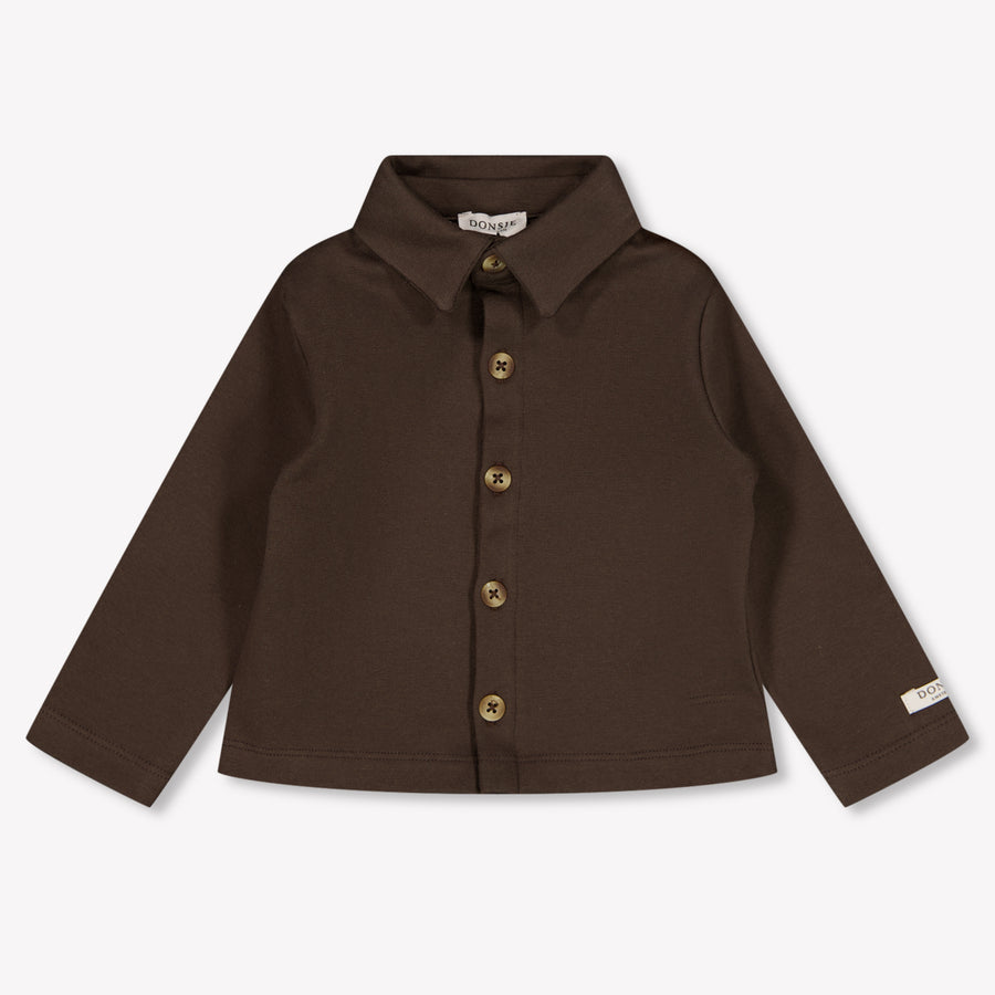 Donsje Amsterdam Touten Baby Boys Blouse in Brown
