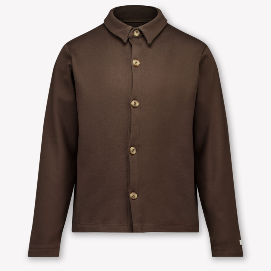 Donsje Amsterdam Touten Kinder Jongens Blouse In Bruin