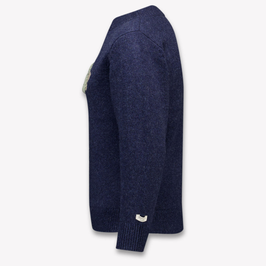 Donsje Amsterdam Denn Kids Boys Sweater In Navy