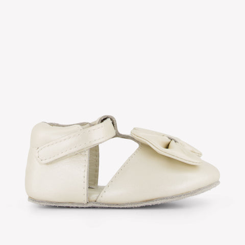 Donsje Amsterdam Baby Girls Shoes In OffWhite