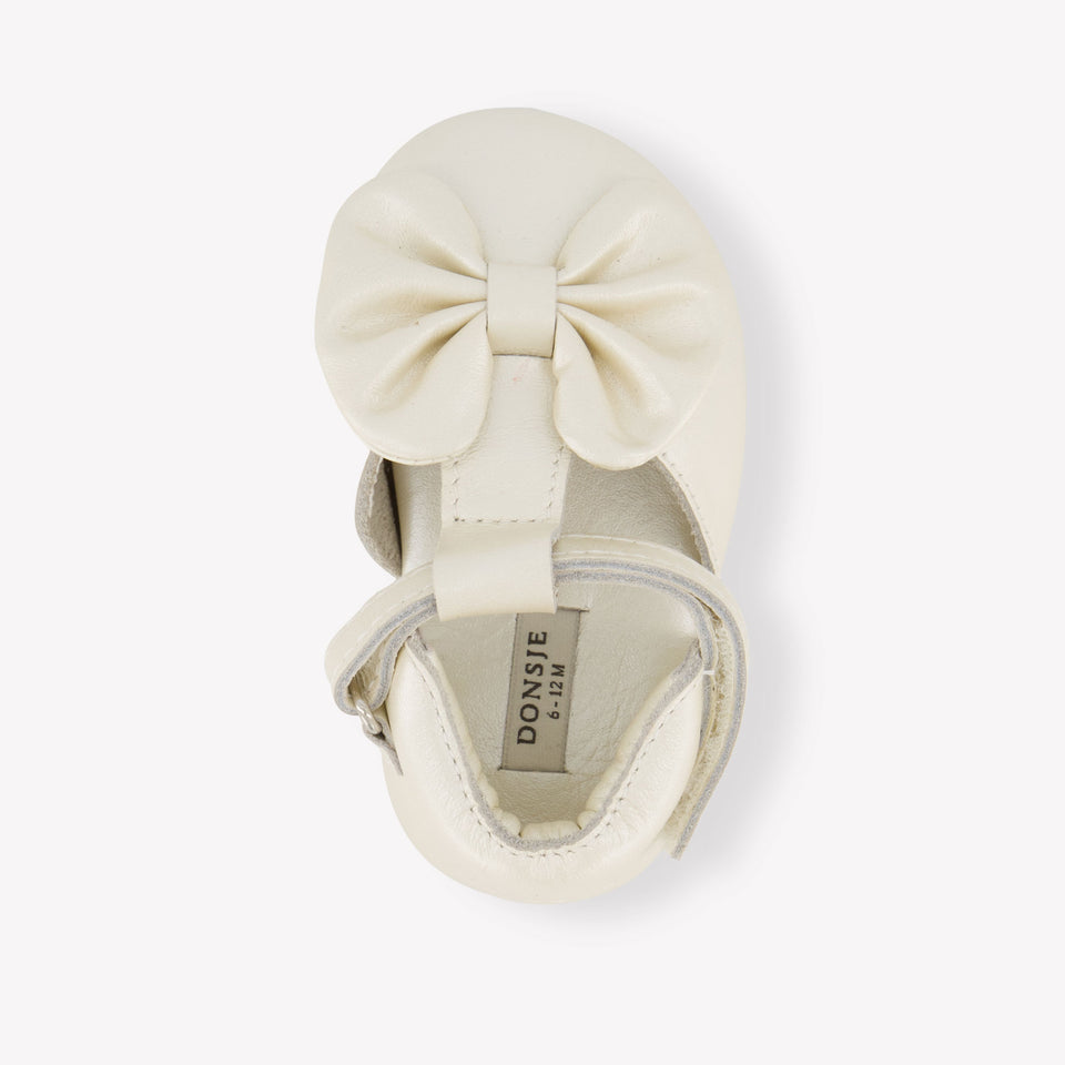 Donsje Amsterdam Baby Meisjes Schoenen In Off White