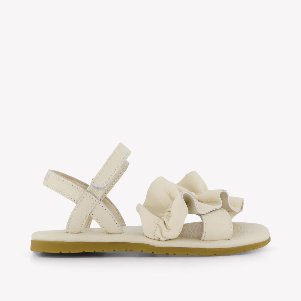 Donsje Amsterdam Fine Girls Sandals In OffWhite