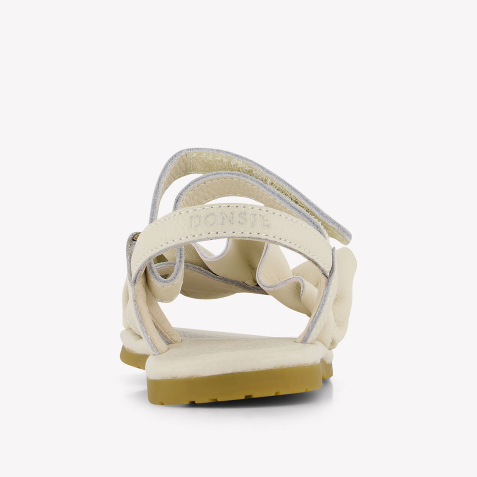 Donsje Amsterdam Fine Girls Sandals In OffWhite
