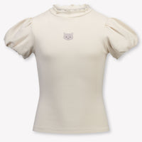 Donsje Amsterdam Nowien Kids Girls T-Shirt In OffWhite