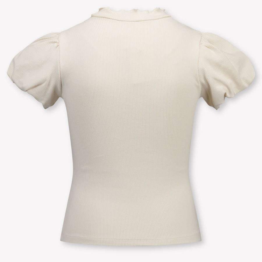 Donsje Amsterdam Nowien Kids Girls T-Shirt In OffWhite