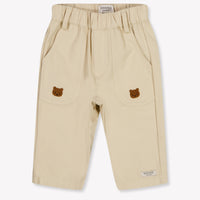 Donsje Amsterdam Kassim Baby Jongens Broek In Licht Beige