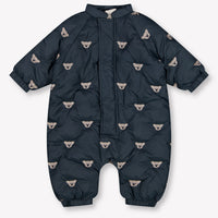 Donsje Amsterdam Ture Baby Boys Ski Suits In Navy