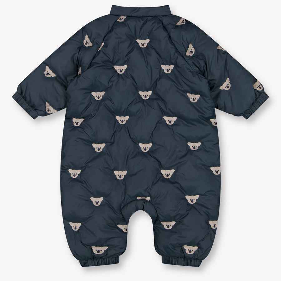 Donsje Amsterdam Ture Baby Boys Ski Suits In Navy