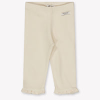 Donsje Amsterdam Affy Baby Girls Leggings In Light Beige