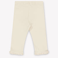Donsje Amsterdam Affy Baby Girls Leggings In Light Beige