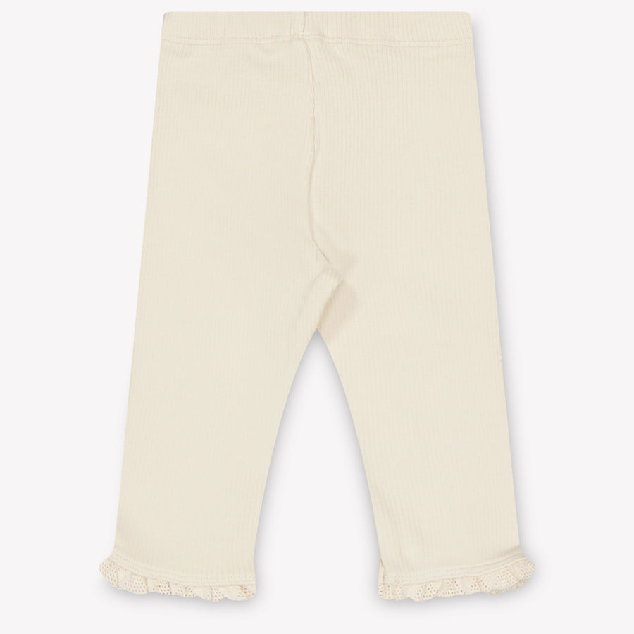 Donsje Amsterdam Affy Baby Girls Leggings In Light Beige