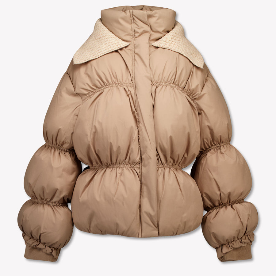 Donsje Amsterdam Girls Winter Jacket in Dusty Pink
