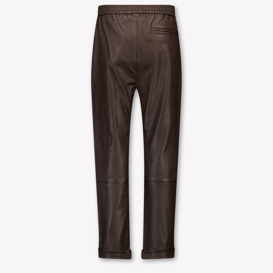 Donsje Amsterdam Kinder Meisjes Broek In Bruin