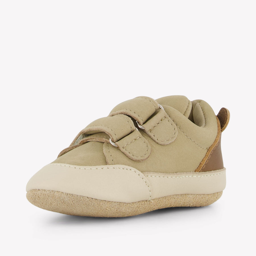 Donsje Amsterdam Baby Boys Sneakers In Taupe
