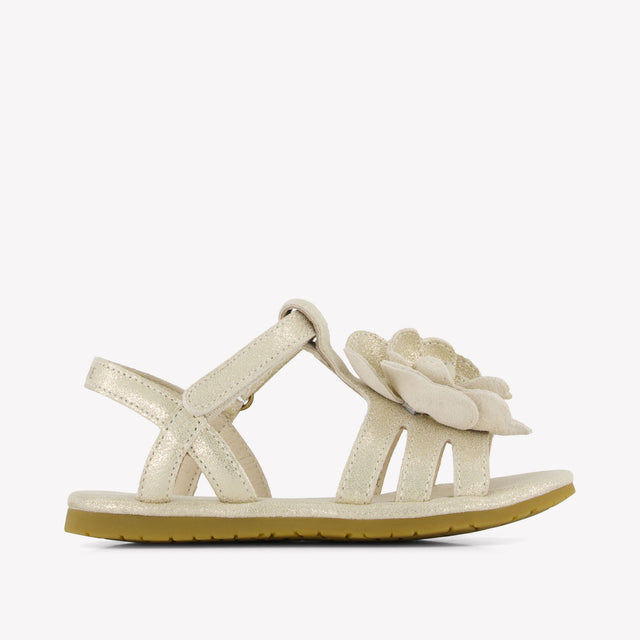Donsje Amsterdam Iles Fields Girls Sandals In Silver