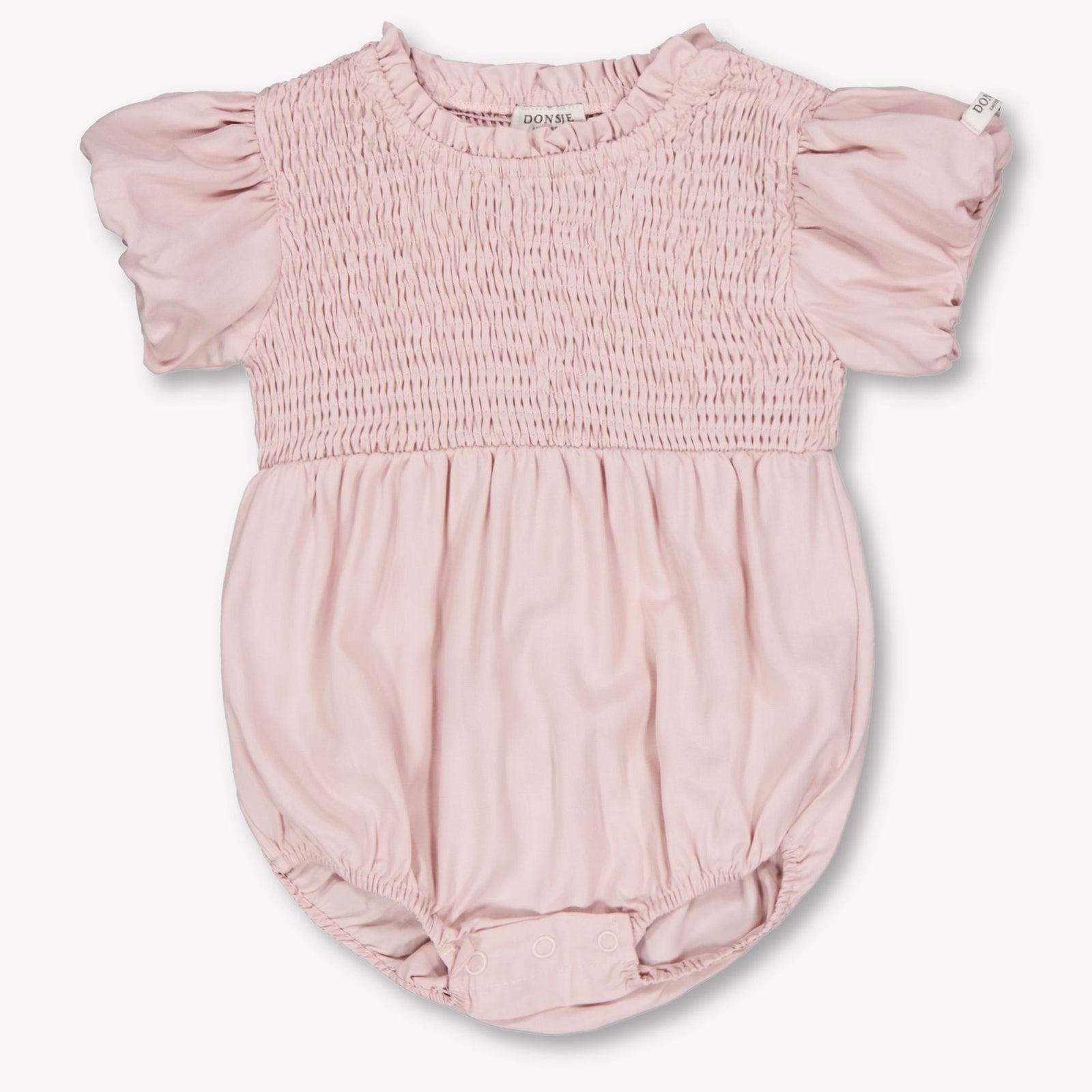 Donsje Amsterdam Eledor Baby Girls Romper In Old Pink