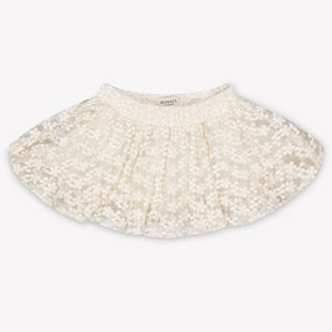 Donsje Amsterdam Justine Baby Girls Skirt In OffWhite