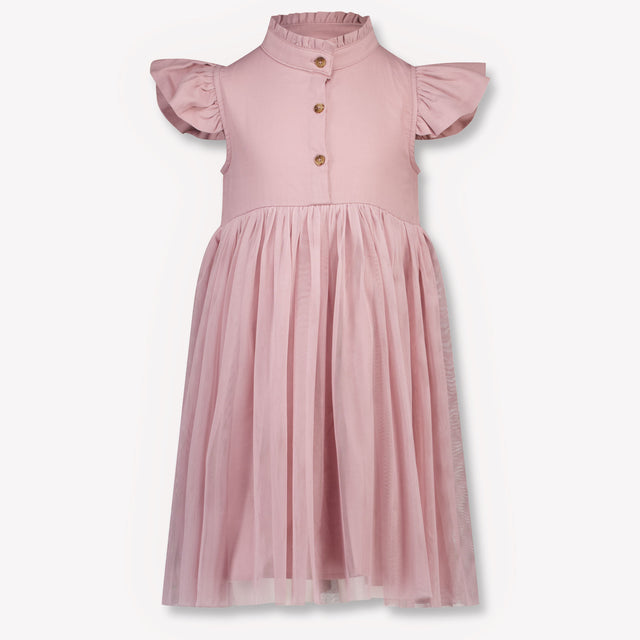 Donsje Amsterdam Fleurance Kids Girls Dress In Lilac