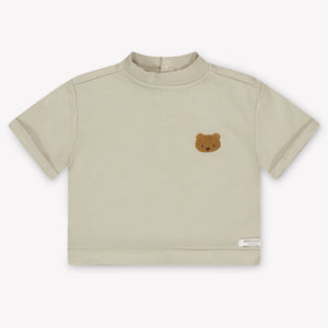Donsje Amsterdam Jarne Baby Boys T-Shirt In Light Green