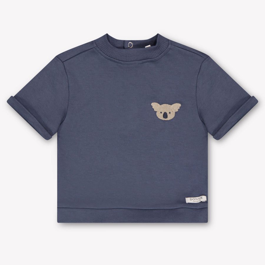 Donsje Amsterdam Jarne Baby Boys T-Shirt In Navy