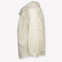 Donsje Amsterdam Mailien Kids Girls Blouse In OffWhite