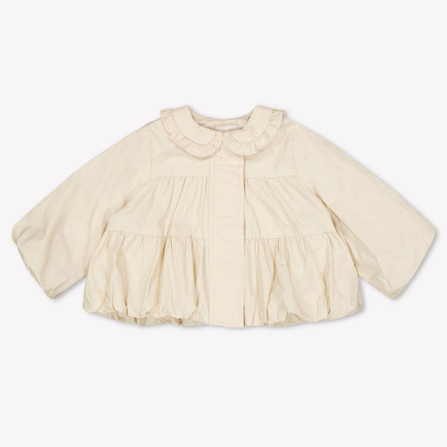Donsje Amsterdam Sandersa Baby Girls Summer jacket In Light Beige